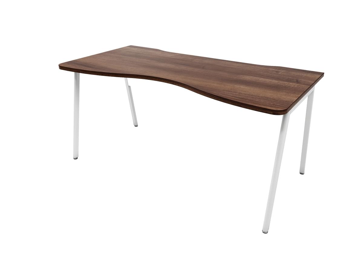 Office Funiture Ascend Double Wave Desk Work Desks | Office Furniture Scene